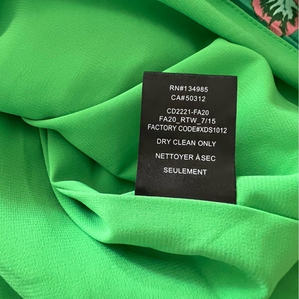 πFor Love & Lemons Wyatt Mini Dress in Kelly Green - Picture 16 of 16